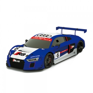 AGM-Top-Racer-Slotcar---Audi-Quattro-R8-LMS-in-Blau---Mastab-164